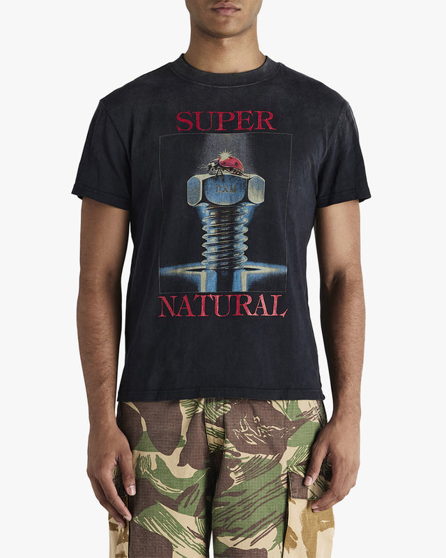 Camiseta Vintage Fit Divine Connection - Chumbo