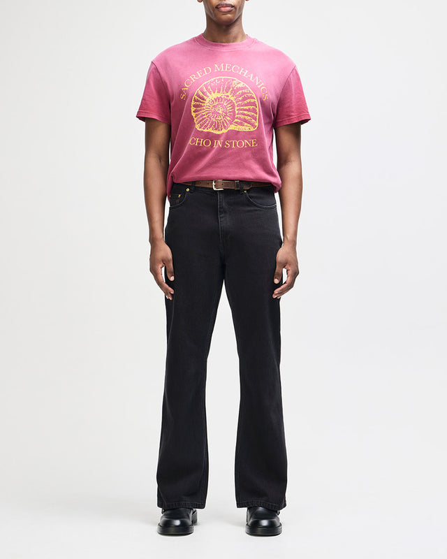Camiseta Vintage Fit Perfect Ratio - Bordô