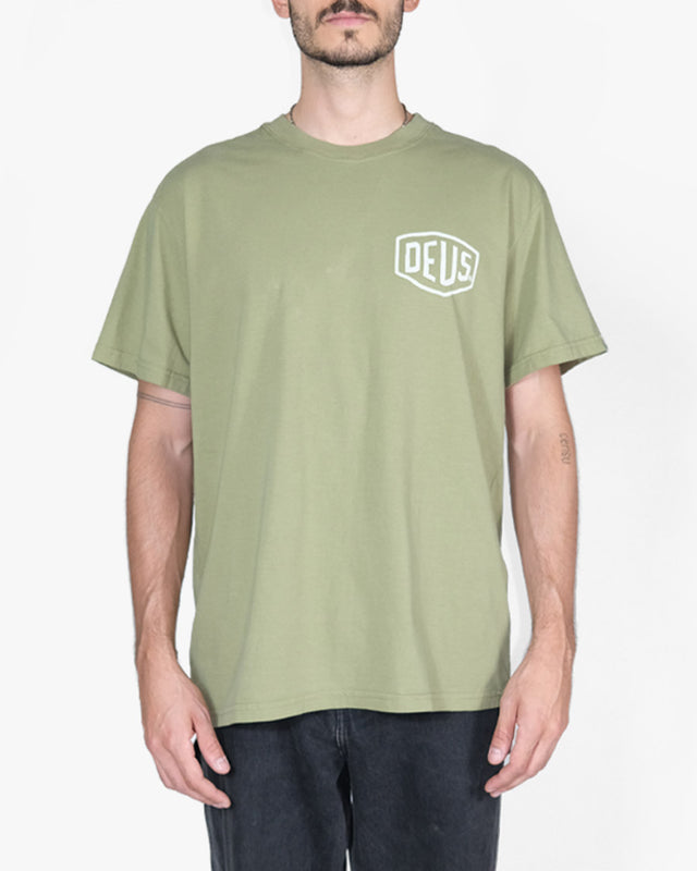 Camiseta Box Fit São Paulo ADD - Verde Militar