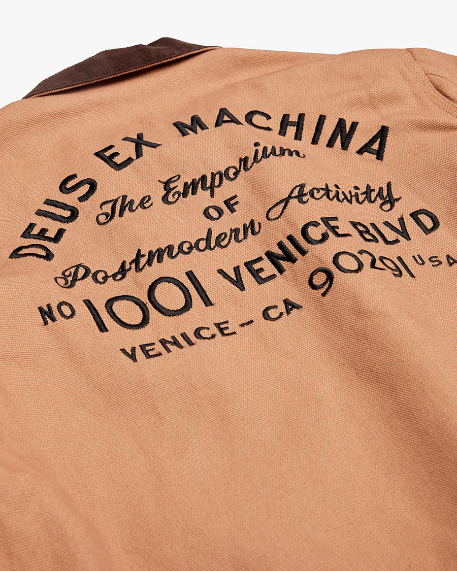 美品　DEUS Ex Machina タッパー　M Deus Ex Machina タッパー M ブラック 【公式通販】