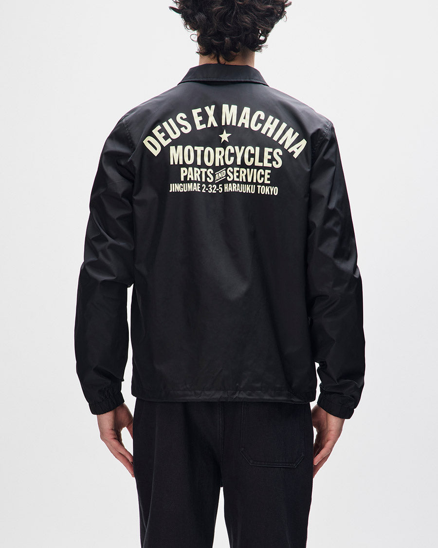 Jaqueta Regular Fit Harajuku - Preta – Deus Ex Machina Brasil