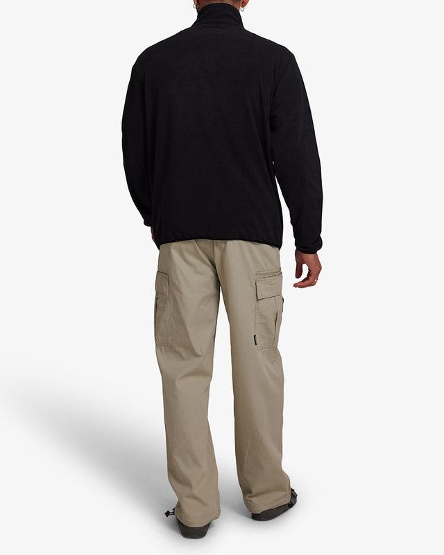 Jaqueta Heavy Leisure Section Fleece - Preta