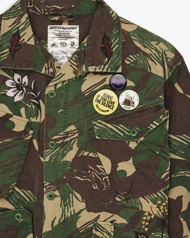 Jaqueta Oversized Ahimsa - Camuflado