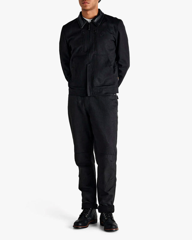 Jaqueta Regular Fit Road Mesh - Preta