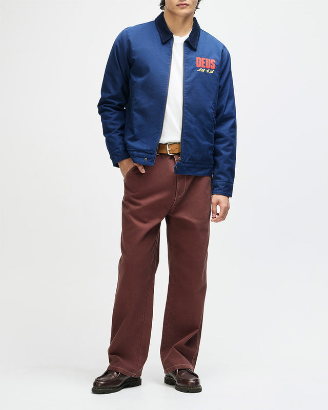 Jaqueta Relaxed Fit Cutaway - Marinho