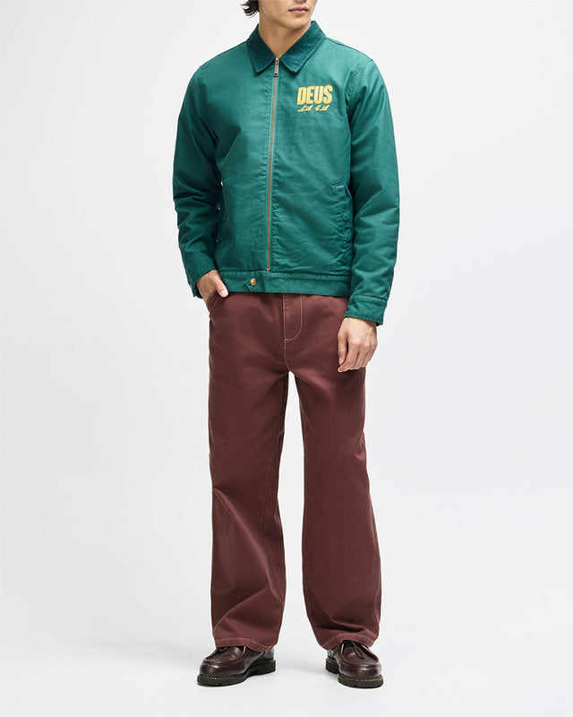 Jaqueta Relaxed Fit Cutaway - Verde