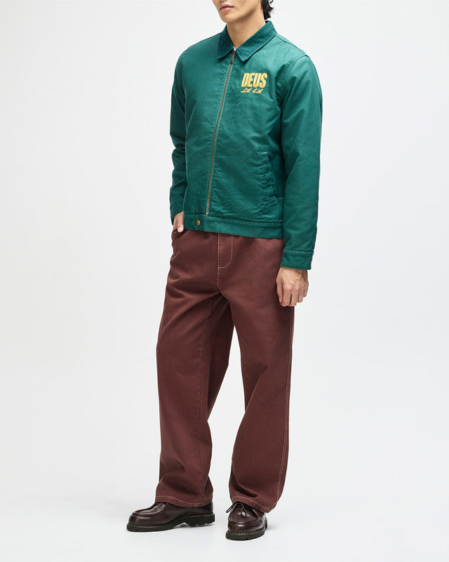 Jaqueta Relaxed Fit Cutaway - Verde