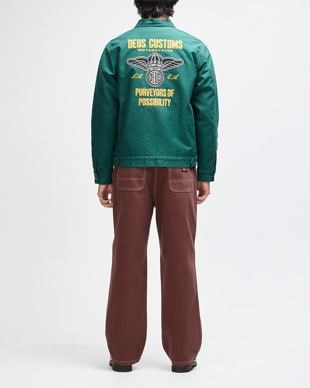 Jaqueta Relaxed Fit Cutaway - Verde