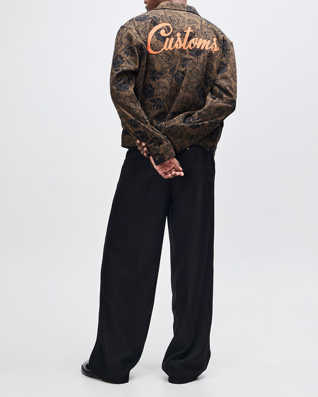 Jaqueta Relaxed Fit Danse Macabre - Marrom