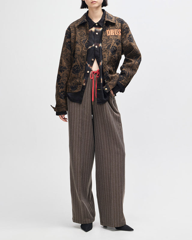 Jaqueta Relaxed Fit Danse Macabre - Marrom