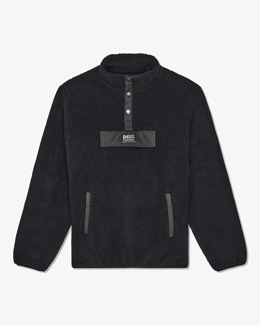 Jaqueta Relaxed Fit Discovery Sherpa Fleece - Chumbo – Deus Ex