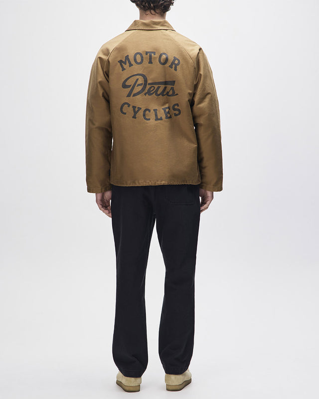 Jaqueta Relaxed Fit Silos Mechanic - Marrom