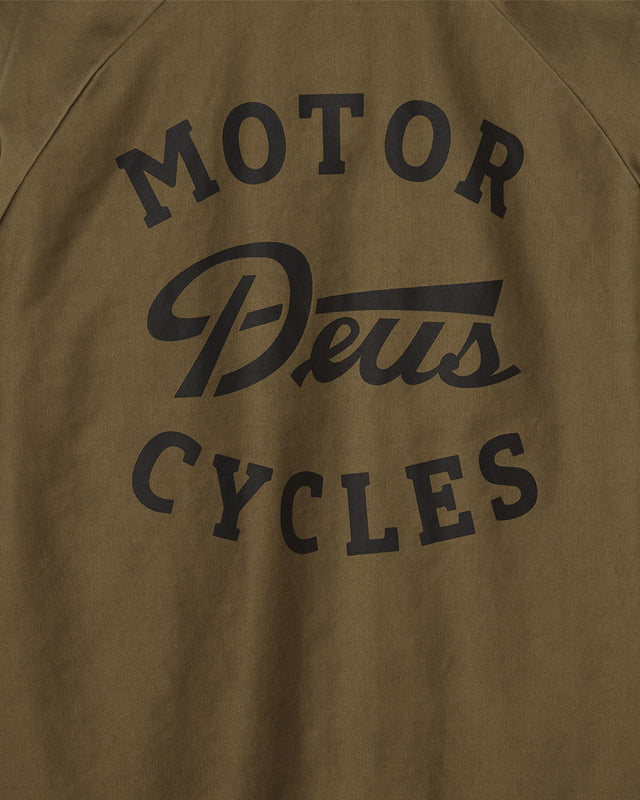 Jaqueta Relaxed Fit Silos Mechanic - Marrom