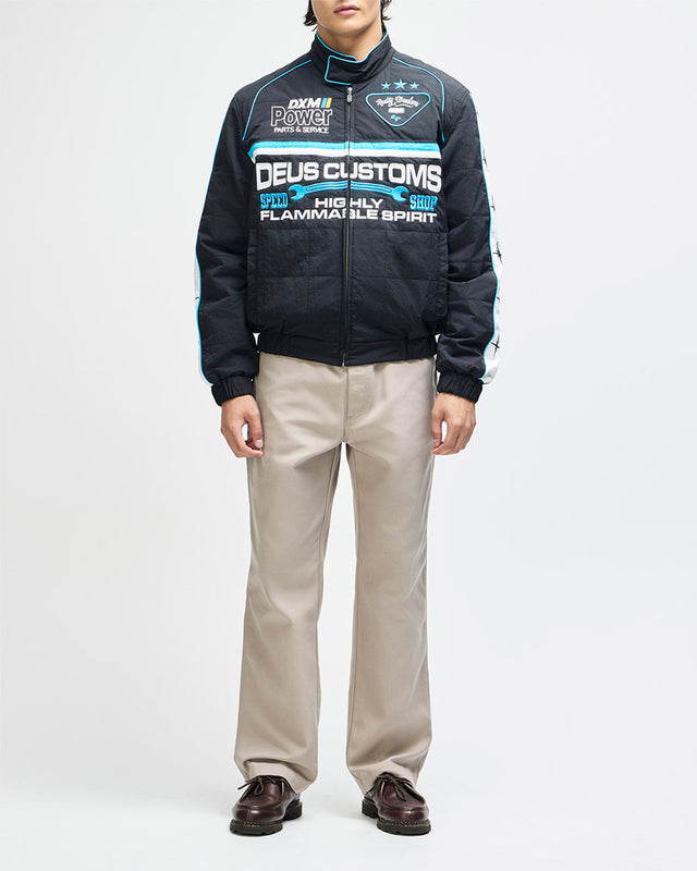 Jaqueta Relaxed Fit Trife Life - Preto