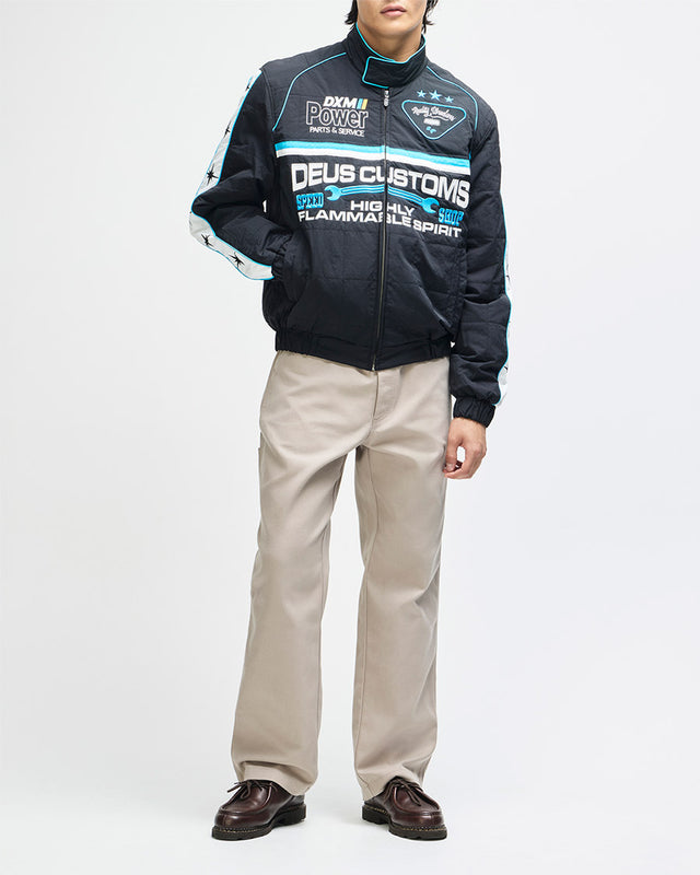 Jaqueta Relaxed Fit Trife Life - Preto