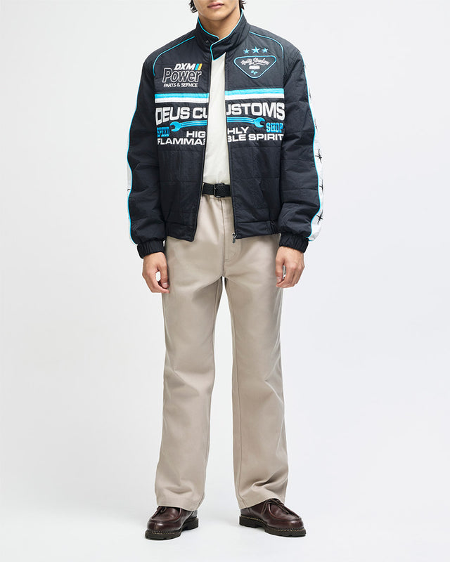 Jaqueta Relaxed Fit Trife Life - Preto
