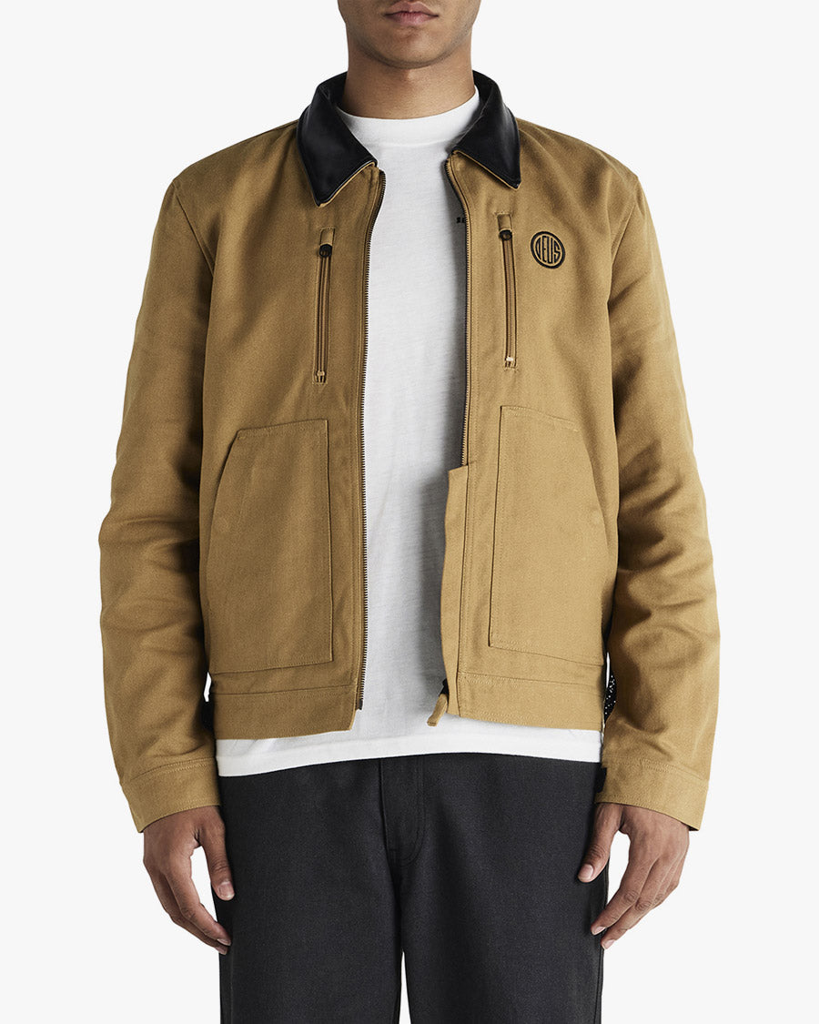 Jaqueta Regular Fit Road Mesh - Khaki – Deus Ex Machina Brasil