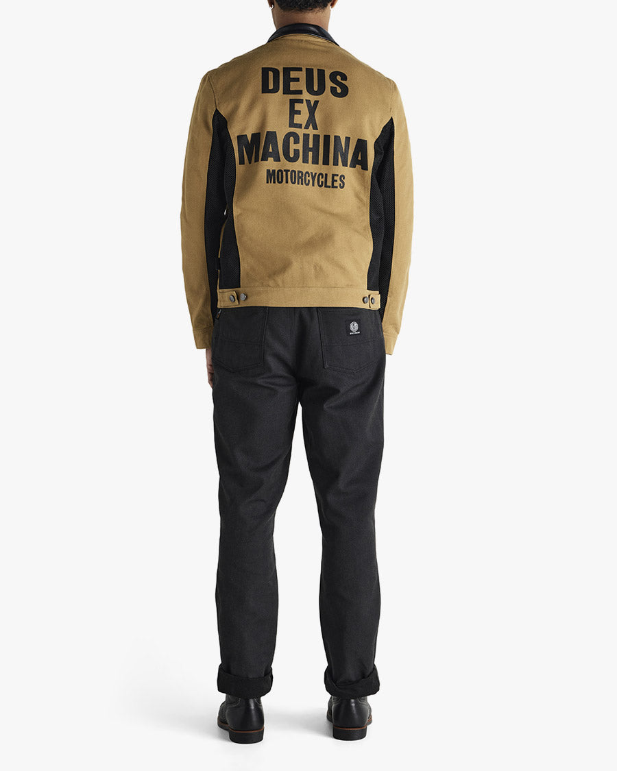 Jaqueta Regular Fit Road Mesh - Khaki – Deus Ex Machina Brasil