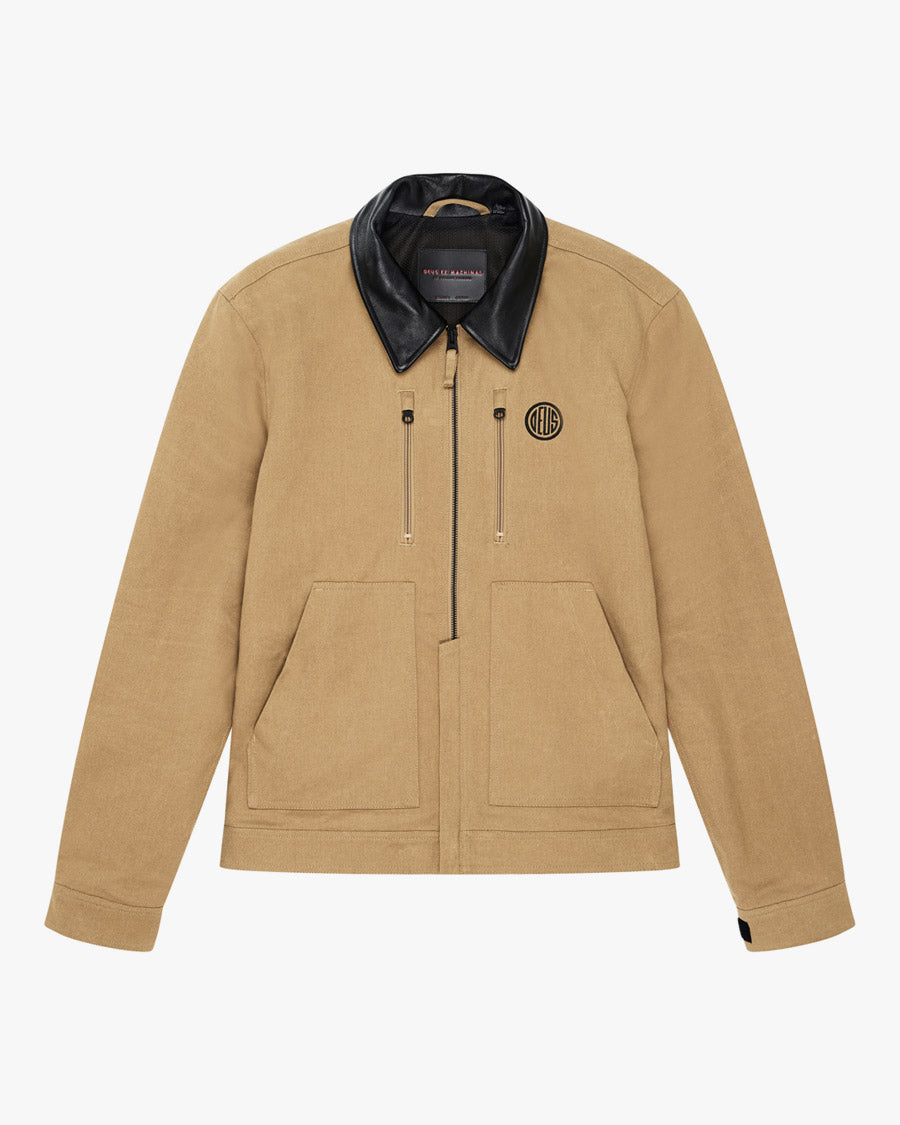 Jaqueta Regular Fit Road Mesh - Khaki – Deus Ex Machina Brasil
