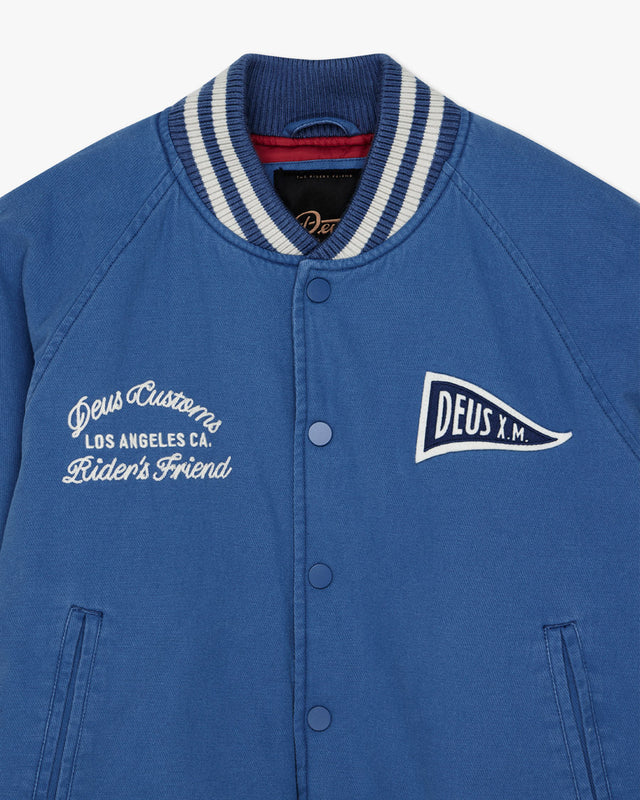 Jaqueta Bomber Stadium - Azul