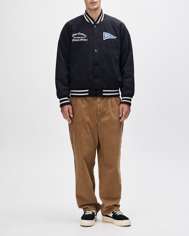 Jaqueta Bomber Stadium - Preta