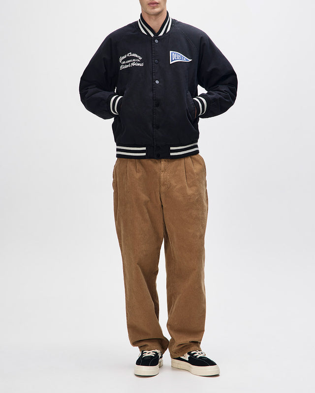 Jaqueta Bomber Stadium - Preta