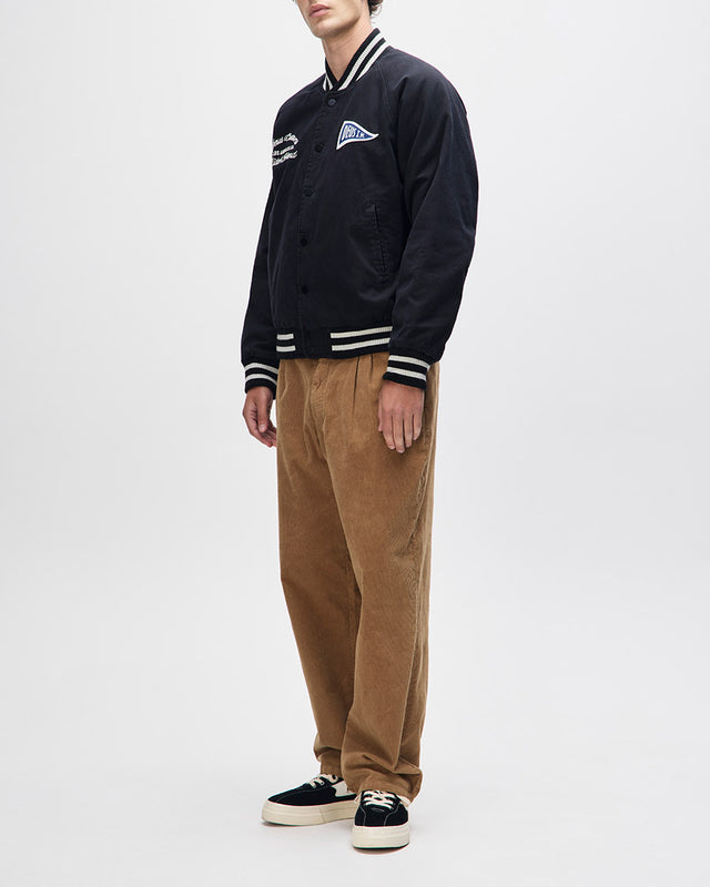 Jaqueta Bomber Stadium - Preta