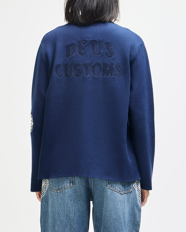 Jaqueta Tricot Valdorf - Marinho