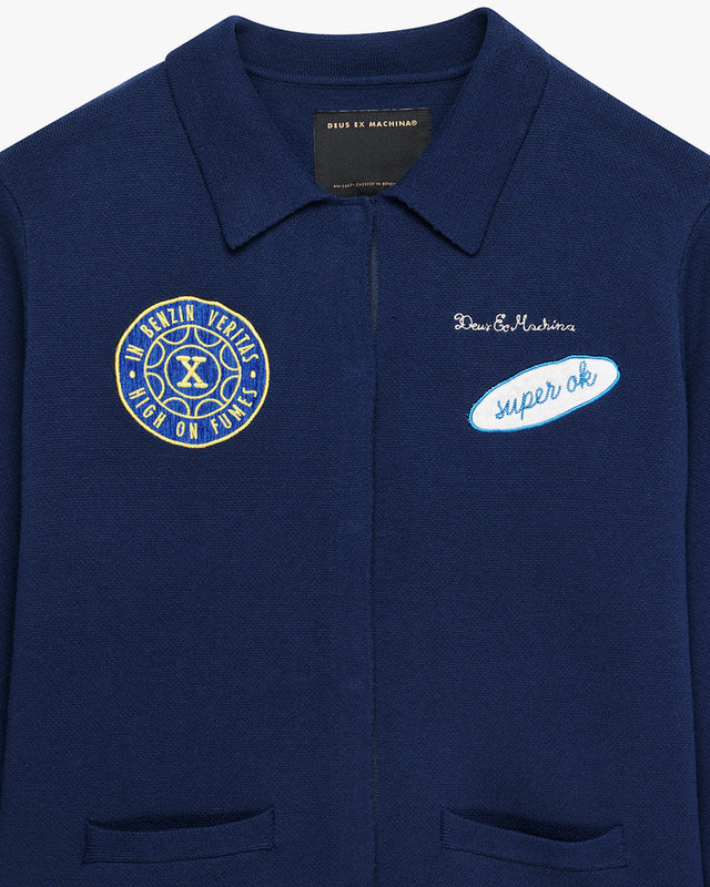 Jaqueta Tricot Valdorf - Marinho
