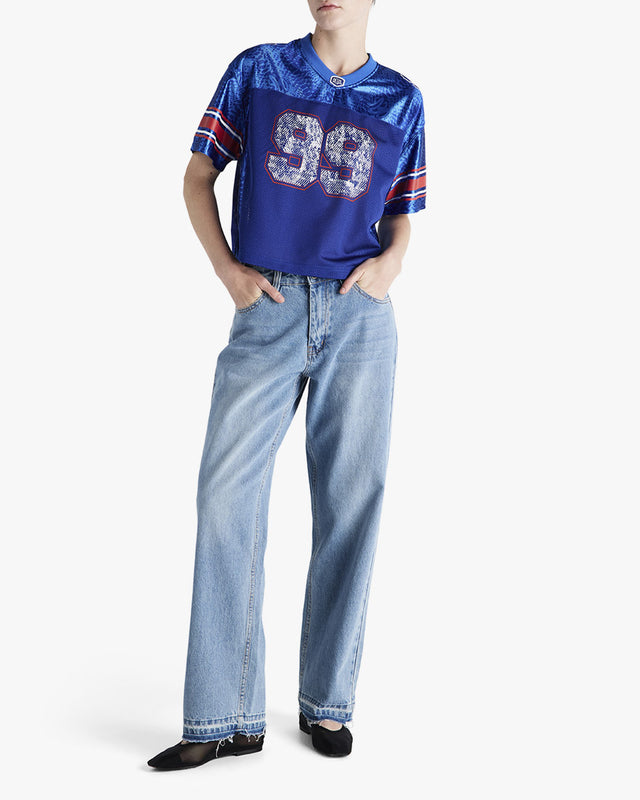Jersey Feminina 20TH Century - Azul