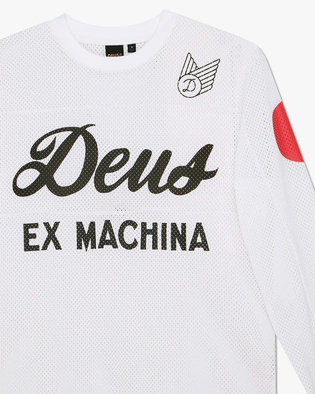 Moto Jersey Regular Fit Saber - Branca