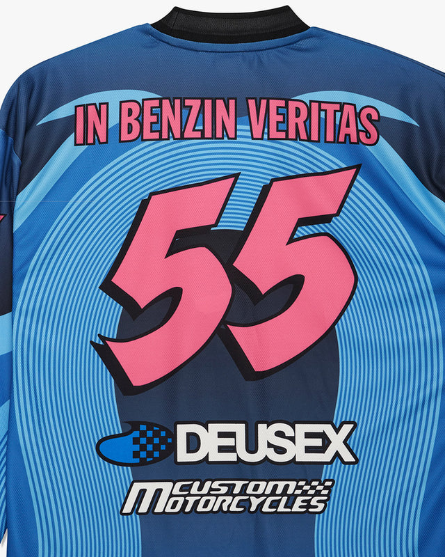 Moto Jersey Oversized Pledge - Azul Claro