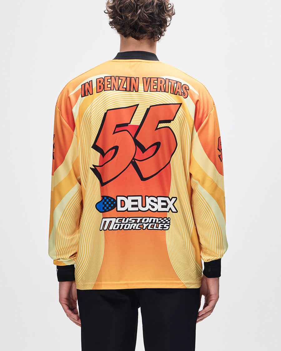 Moto Jersey Oversized Pledge - Laranja – Deus Ex Machina Brasil