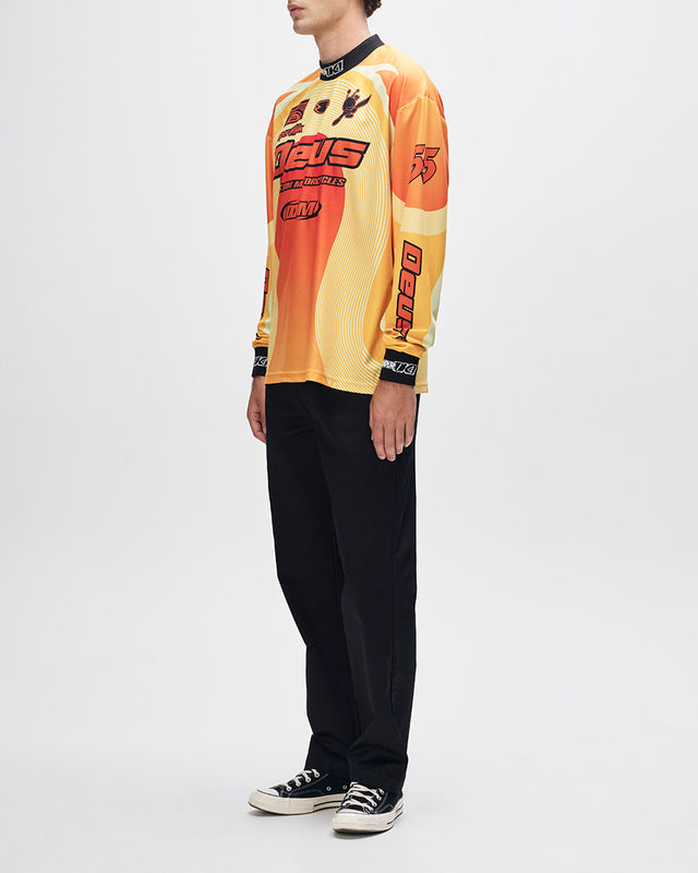 Moto Jersey Oversized Pledge - Laranja