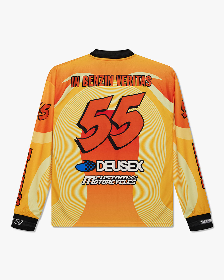 Moto Jersey Oversized Pledge - Laranja – Deus Ex Machina Brasil