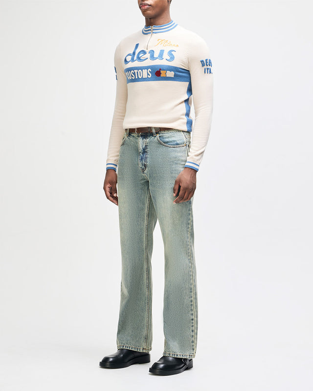 Jersey Slim Fit Henzen - Off White