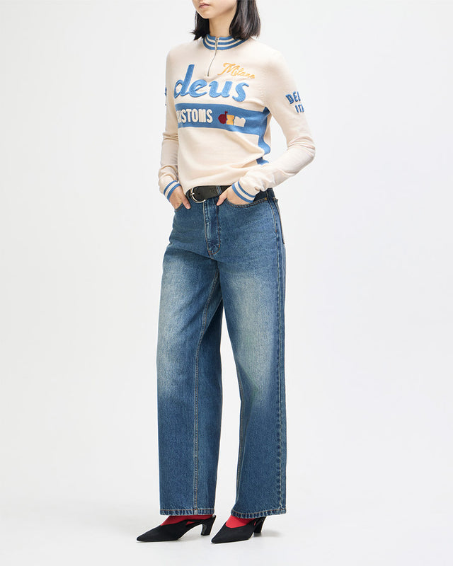 Jersey Slim Fit Henzen - Off White