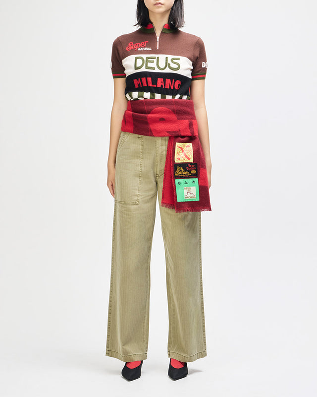 Jersey Slim Fit Hyper Extension - Marrom