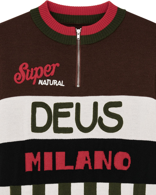 Jersey Slim Fit Hyper Extension - Marrom