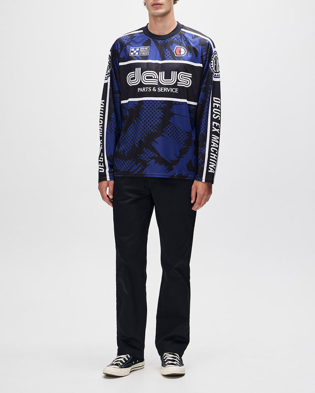 Moto Jersey Regular Fit Tillment MX - Marinho