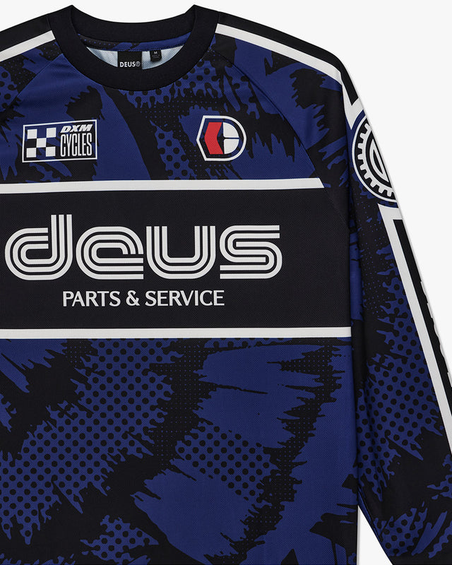 Moto Jersey Regular Fit Tillment MX - Marinho