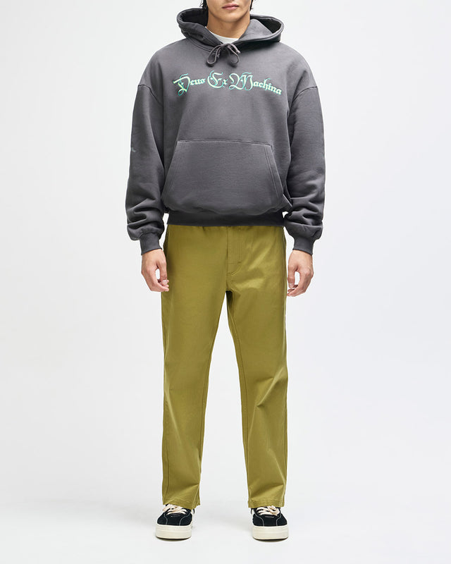 Moletom Canguru Loose Fit Invocation - Chumbo