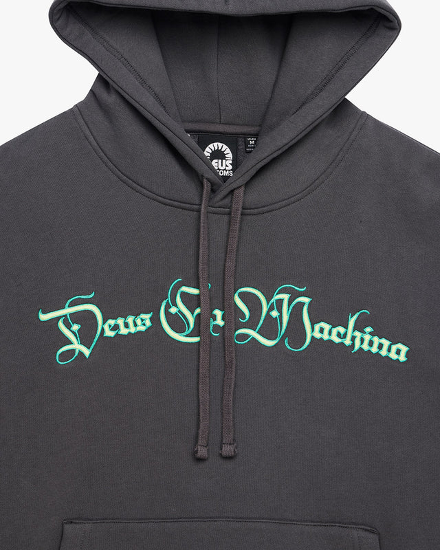 Moletom Canguru Loose Fit Invocation - Chumbo