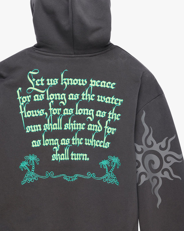 Moletom Canguru Loose Fit Invocation - Chumbo