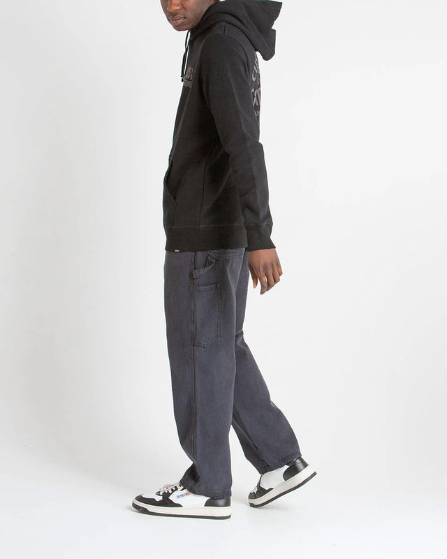 Moletom Canguru Regular Fit Ensembles - Preto