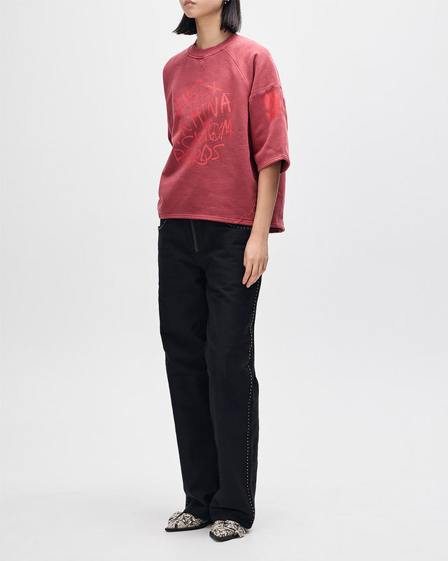 Moletom Box Fit New Mexico - Vermelho