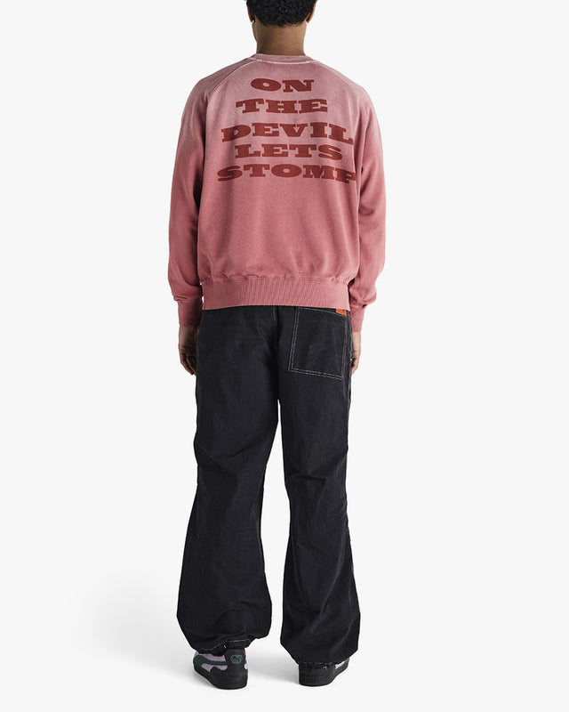 Moletom Oversized Careca Fabienne - Vermelho