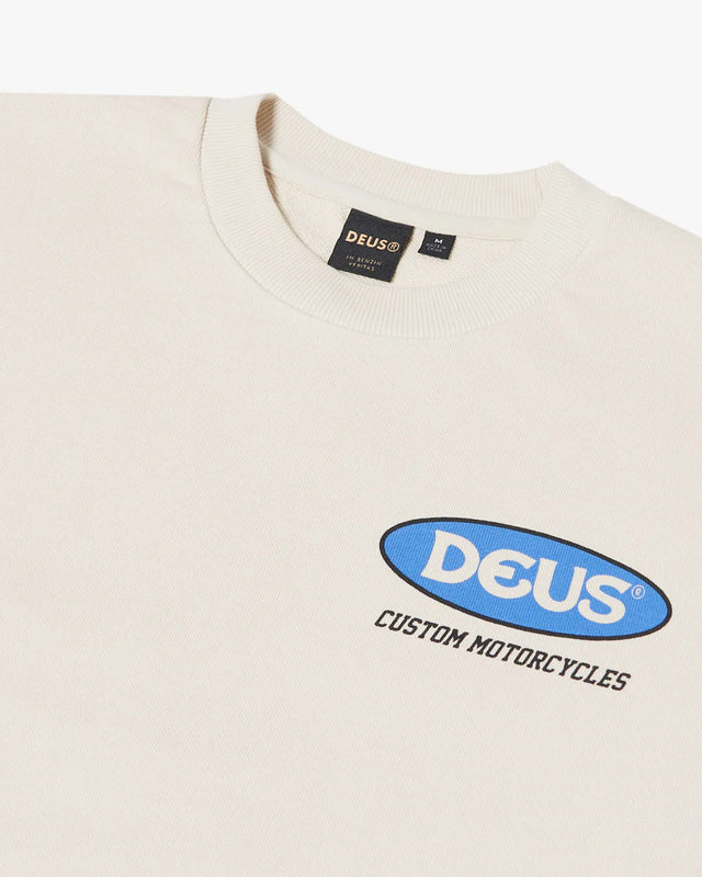 Moletom Regular Fit Careca Redeemer - Dirty White