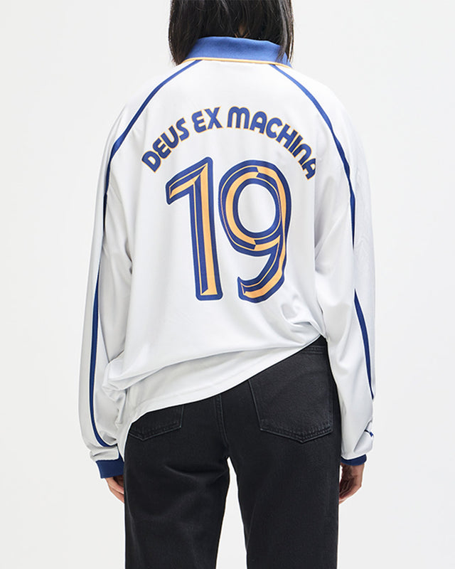 Moto Jersey Loose Fit Galactico - Branca