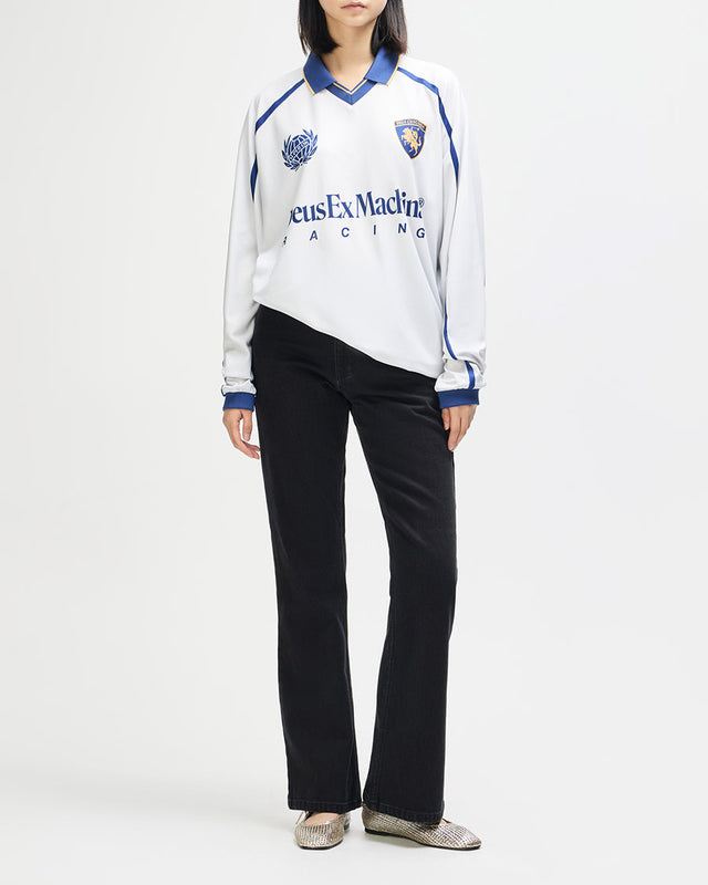 Moto Jersey Loose Fit Galactico - Branca
